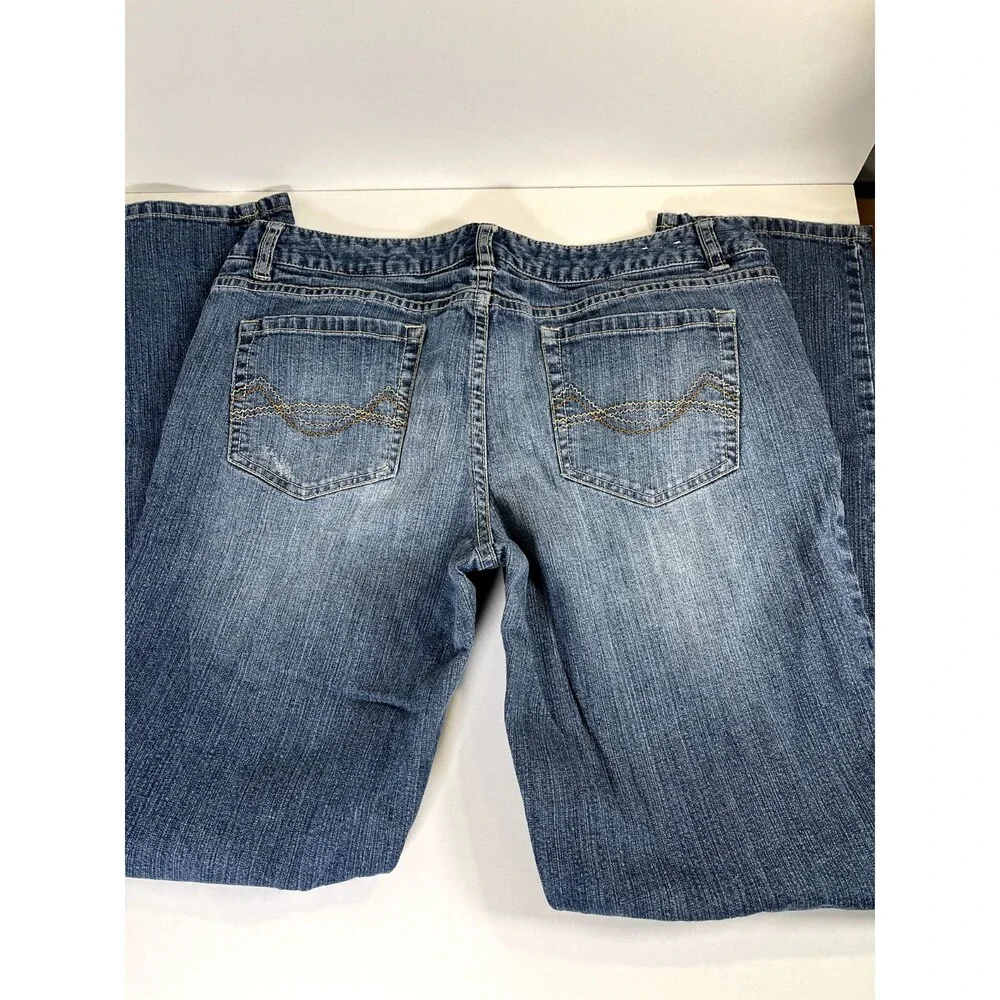Mossimo Supply Co. Womens  15R Skinny Jeans  Distressed Low Rise
